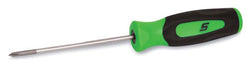 Destornillador de minipunta PHILLIPS® #0 Instinct® de agarre suave (verde)