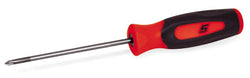 Destornillador de minipunta PHILLIPS® #0 Instinct® de agarre suave (rojo)