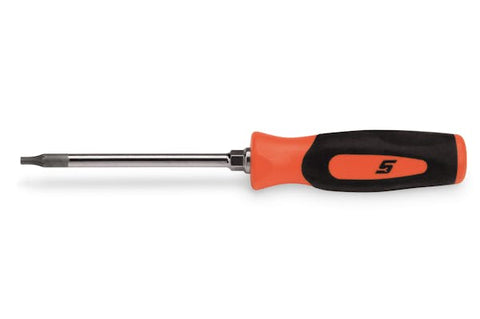 Destornillador de agarre suave con punta pequeña TORX® T10 (naranja)