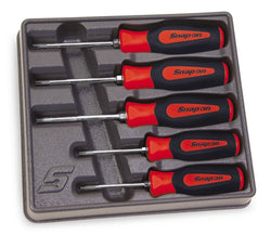 Juego de destornilladores estándar TORX® Instinct® Soft Grip de 5 piezas (rojo)