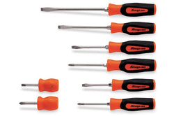 Juego de destornilladores combinados de agarre suave Instinct® de 8 piezas (naranja)