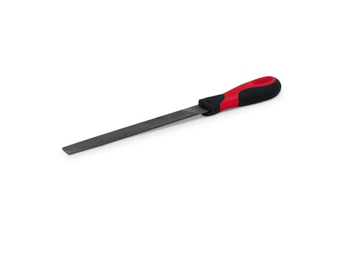 Lima de corte bastardo con mango ergonómico de 8"