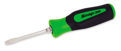 Destornillador estándar de punta plana Instinct® Hard Grip (verde)