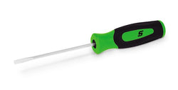 Destornillador de minipunta de agarre duro Instinct® de punta plana (verde)