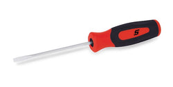 Destornillador de minipunta de agarre duro Instinct® de punta plana (rojo)