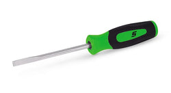 Destornillador de minipunta de agarre duro Instinct® de punta plana (verde)