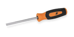Destornillador de minipunta de agarre duro Instinct® de punta plana (naranja)