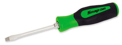 Destornillador estándar de punta plana Instinct® Hard Grip (verde)