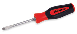 Destornillador estándar de punta plana Instinct® Hard Grip (rojo)