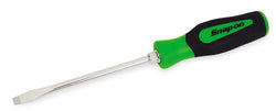 Destornillador estándar de punta plana Instinct® Hard Grip (verde)
