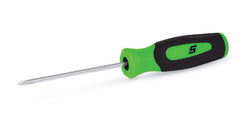 Destornillador de minipunta PHILLIPS® #0 Instinct® de agarre duro (verde)