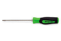 Destornillador estándar PHILLIPS® #2 Instinct® de agarre duro (verde)