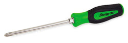 Destornillador estándar PHILLIPS® #3 Instinct® de agarre duro (verde)