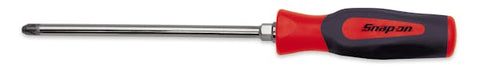 Destornillador de agarre duro Pozidriv® n.º 4 (rojo)