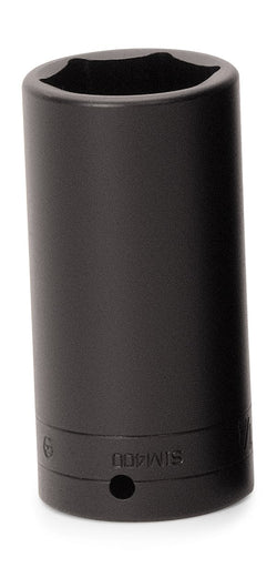 Dado de impacto profundo Flank Drive® de 1-1/4" SAE de 6 puntas con impulsión de 1/2"