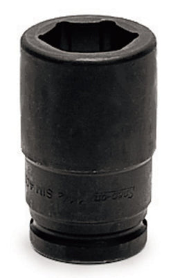 Dado de impacto profundo Flank Drive® de 1-1/4" SAE de 6 puntos con impulsión de 3/4"