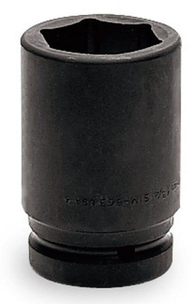 Vaso De Impacto Sunex 468d - 3/4 Pulgadas De Drive, 2-1/8 Pulgadas De Profundidad - 6 Puntos, Acero Cr-Mo - Garantía De Por Vida