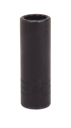 Dado de impacto profundo Flank Drive® de 10 mm, métrico, 12 puntas, con cuadro de 3/8"