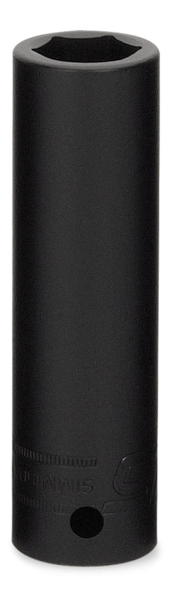 Dado de impacto profundo Flank Drive® de 15 mm, métrico, de 6 puntas y con impulsión de 1/2"