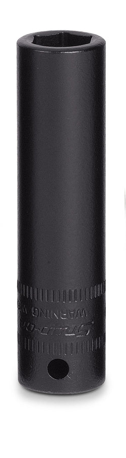 Dado de impacto profundo Flank Drive® de 8 mm, métrico, de 6 puntas y con impulsión de 1/4"