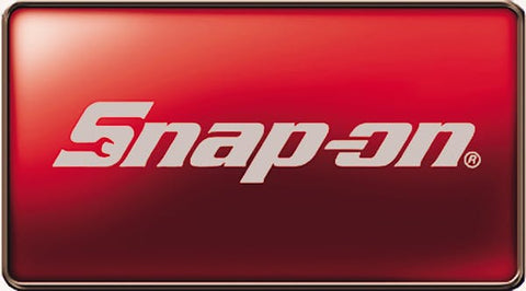 Calcomanía con el logotipo de Snap-on® (43") (plateada)