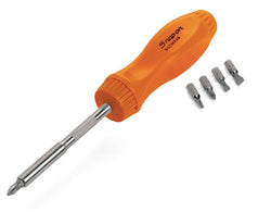 Destornillador estándar con trinquete de 8-3/4" (naranja)