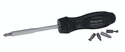 Destornillador estándar con trinquete de 8-3/4" (negro)