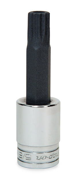 Llave de vaso con punta cuadrada triple estándar, 16 mm, métrico, con accionamiento de 1/2"