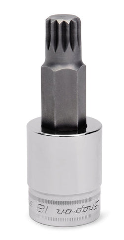 Llave de vaso con punta cuadrada triple estándar de 18 mm, métrica, con accionamiento de 1/2"
