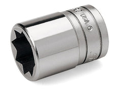 Dado cuadrado doble SAE de 5/8" con 8 puntas y cuadro de 1/2"