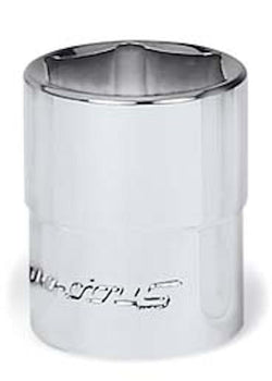 Dado plano SAE Flank Drive® de 7/16" y 6 puntas con cuadro de 1/4"