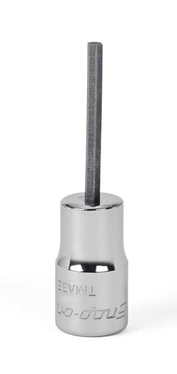 Destornillador de vaso hexagonal estándar SAE de 1/4" con accionamiento de 3/32"