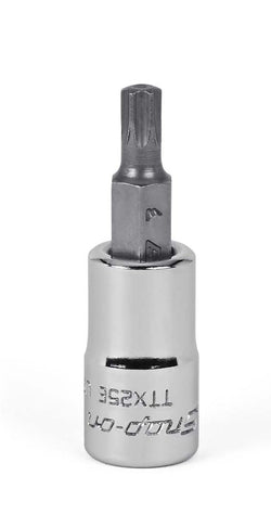 Destornillador de vaso con punta hexagonal estándar de 2,5 mm, métrico, con accionamiento de 1/4"