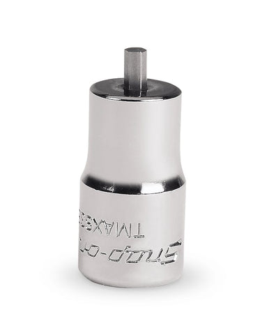 Destornillador de vaso hexagonal rechoncho SAE de 1/4" con accionamiento de 3/32"