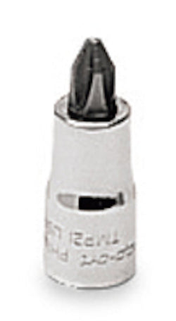 Destornillador de dado corto PHILLIPS® n.° 2 con cuadro de 1/4"