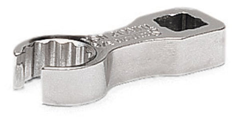 Llave de pata de gallo con tuerca abocinada poco profunda Flank Drive® de 3/8" SAE de 12 puntas con accionamiento de 1/4"