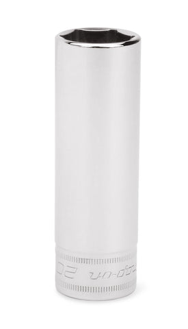 Dado profundo Flank Drive® de 16 mm, métrico, de 6 puntas y con cuadro de 1/2"