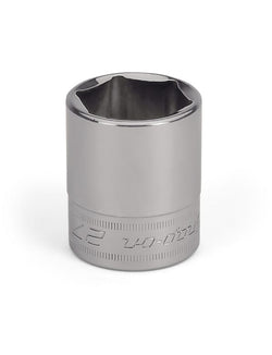 Dado plano Flank Drive® de 27 mm, métrico, de 6 puntas y con cuadro de 1/2"