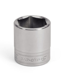 Dado plano Flank Drive® de 30 mm, métrico, de 6 puntas y con cuadro de 1/2"