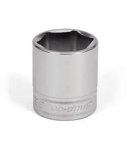 Dado plano Flank Drive® de 32 mm, métrico, de 6 puntas y con cuadro de 1/2"