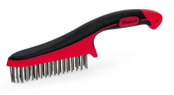 Cepillo de alambre de acero inoxidable de 5"