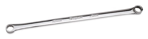 Llave de caja acodada de 0° de alto rendimiento métrica Flank Drive® de 12–13 mm y 12 puntas