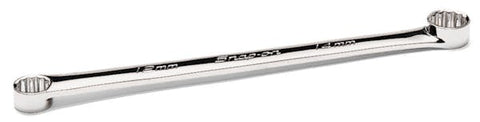 Llave de caja acodada de 0°, corta, de alto rendimiento, métrica Flank Drive® de 10-12 mm y 12 puntas