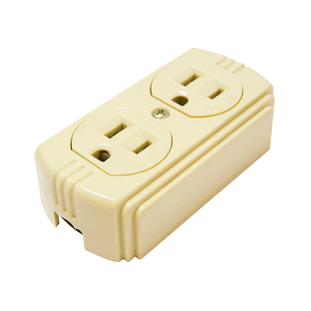 Double surface grounded contact, overlap line, ivory color – HEMUSA