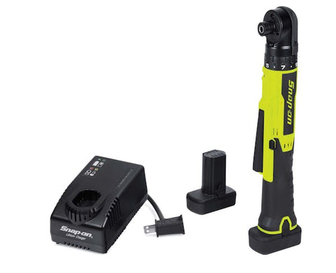 Kit de destornillador inalámbrico de ángulo recto de microlitio de 14,4 V y 1/4" (alta visibilidad)