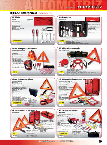 KIT BASICO DE EMERGENCIA