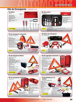 KIT EMERGENCIA VEHICULAR