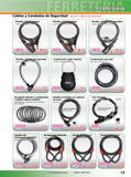 CABLE CANDADO FLEXIBLE LLAVE PLANA 80 cm
