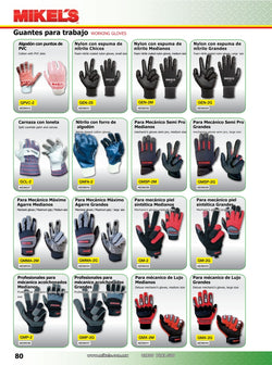 GUANTES P/MECANICO PROF ACOLCHONADO MEDIANO