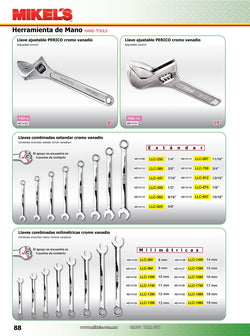 LLAVE COMBINADA 3/4" CROMO VANADIO
